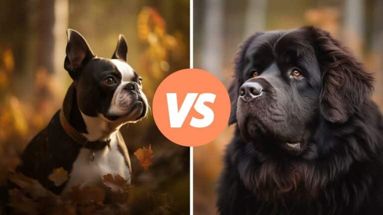 boston terrier vs newfoundland