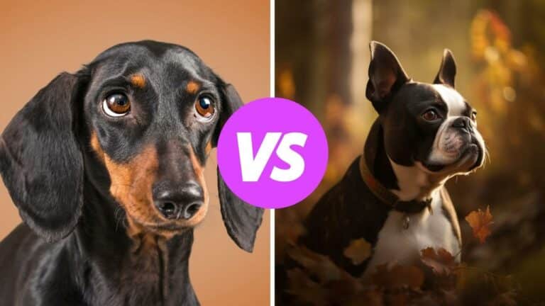 dachshund vs boston terrier