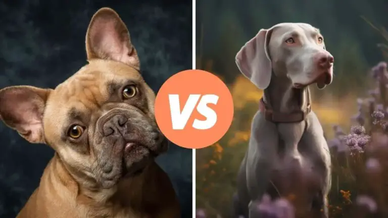 french bulldog vs weimaraner