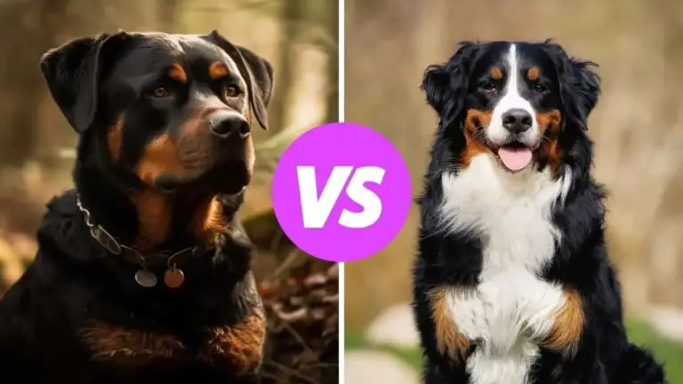 rottweiler vs bernese mountain dog