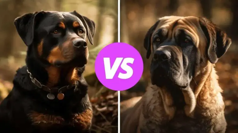 rottweiler vs mastiff