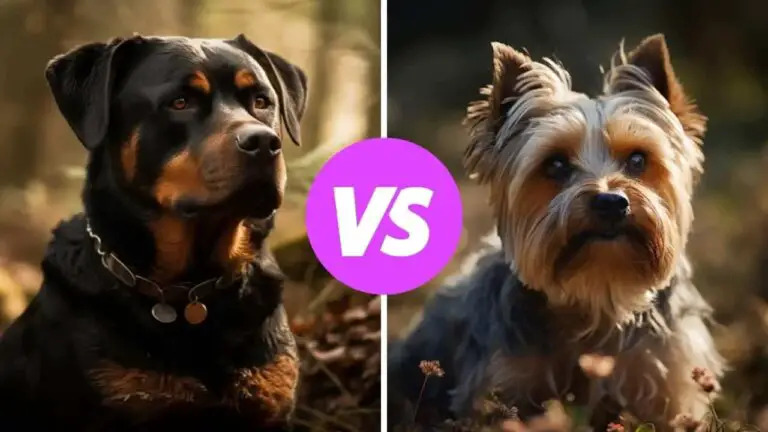 rottweiler vs yorkshire terrier