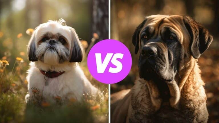 shih tzu vs mastiff