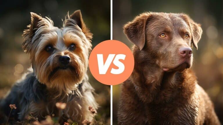 yorkshire terrier vs chesapeake bay retriever