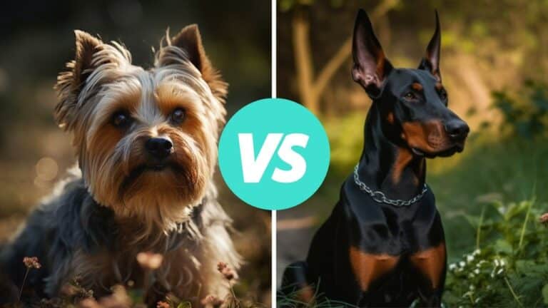 yorkshire terrier vs doberman pinscher