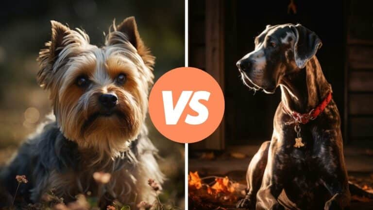 yorkshire terrier vs great dane
