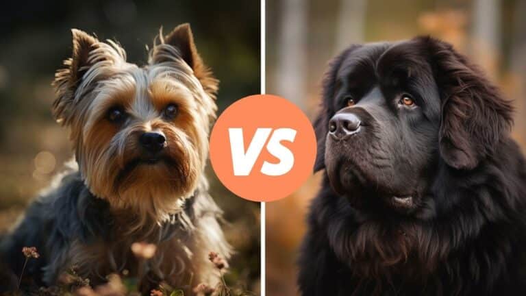 yorkshire terrier vs newfoundland